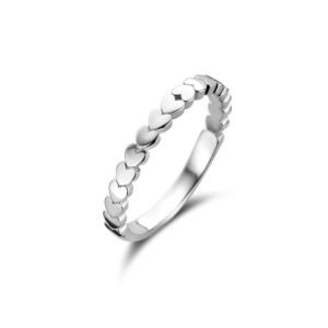 Rosa Di Luca zilver aanschuif ring
