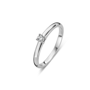 Rosa Di Luca zilver brill ring