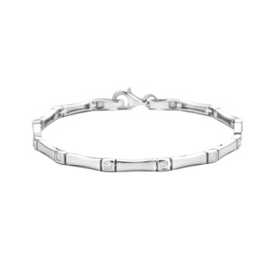 Rosa Di Luca armband zilver met zirkonia